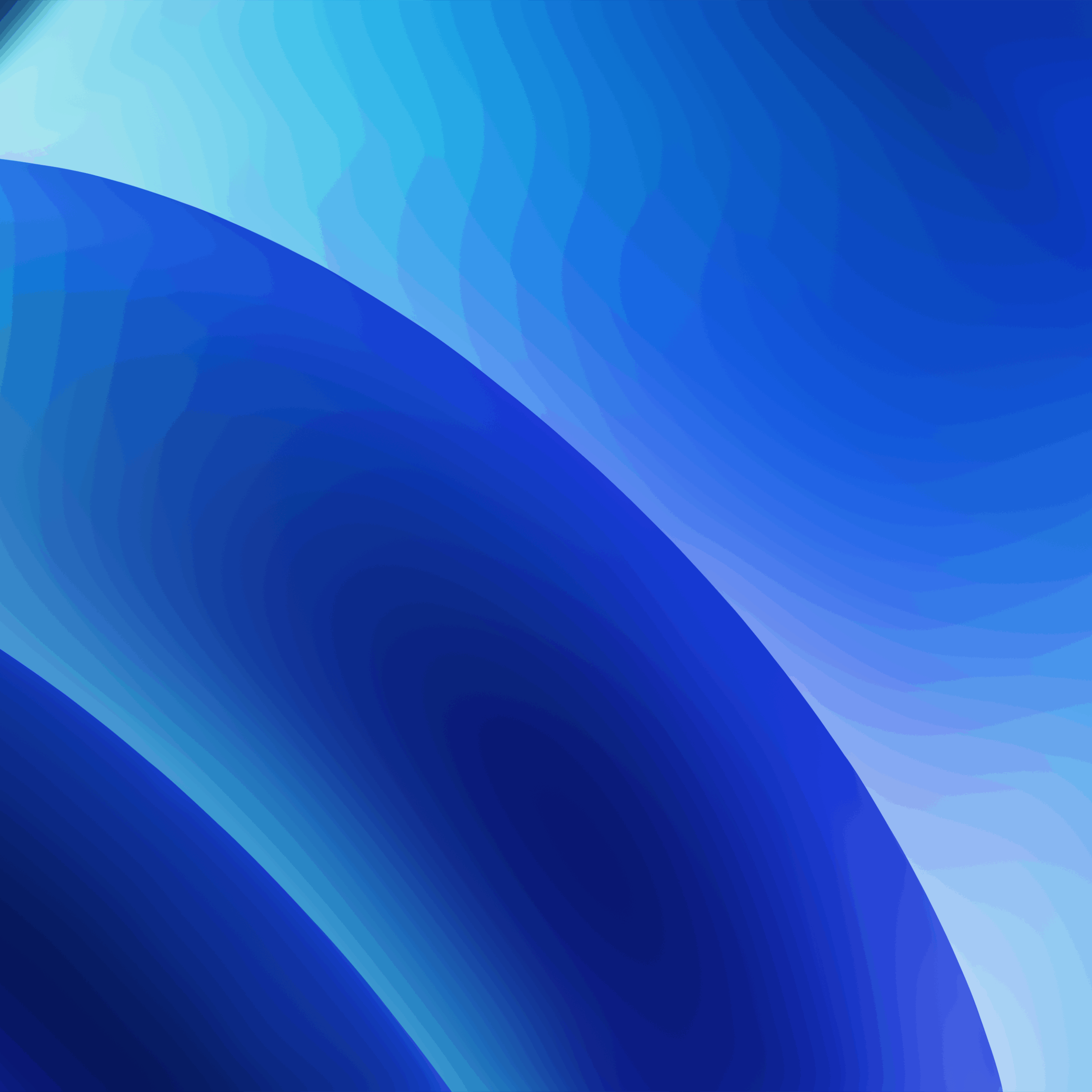 Blue gradient Layers Wallpaper