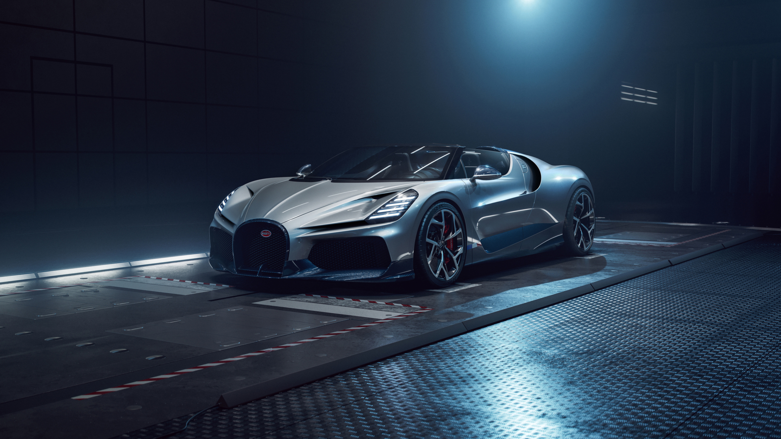 Bugatti W16 Mistral Luxury sports car Wallpaper