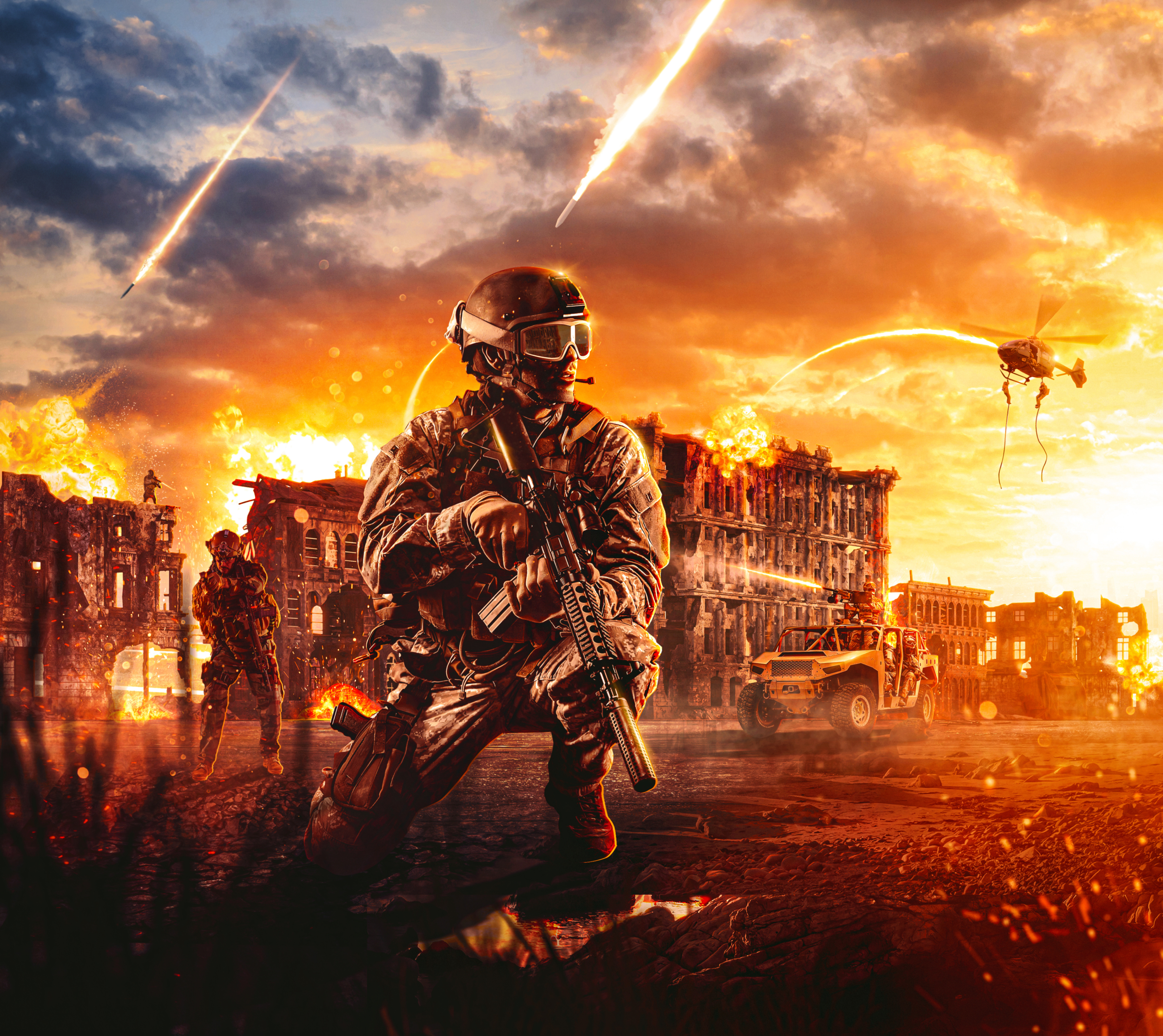 Call of Duty Warzone Soldier Wallpaper