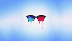 Cool glasses Drippy Sunglasses Wallpaper