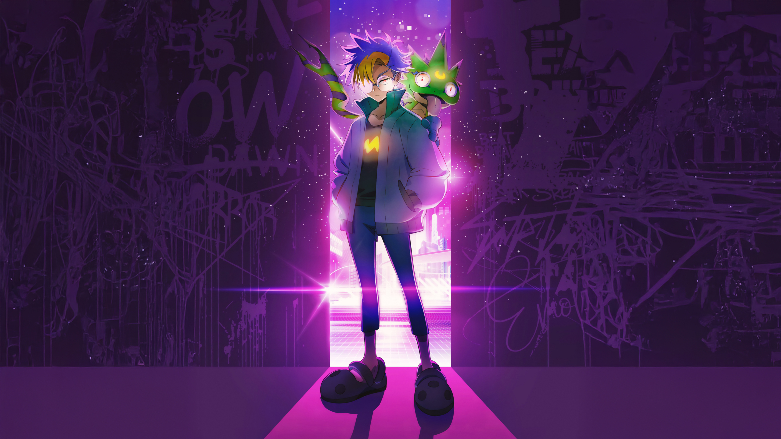 Digimon Beatbreak Tomoro Tenma Wallpaper