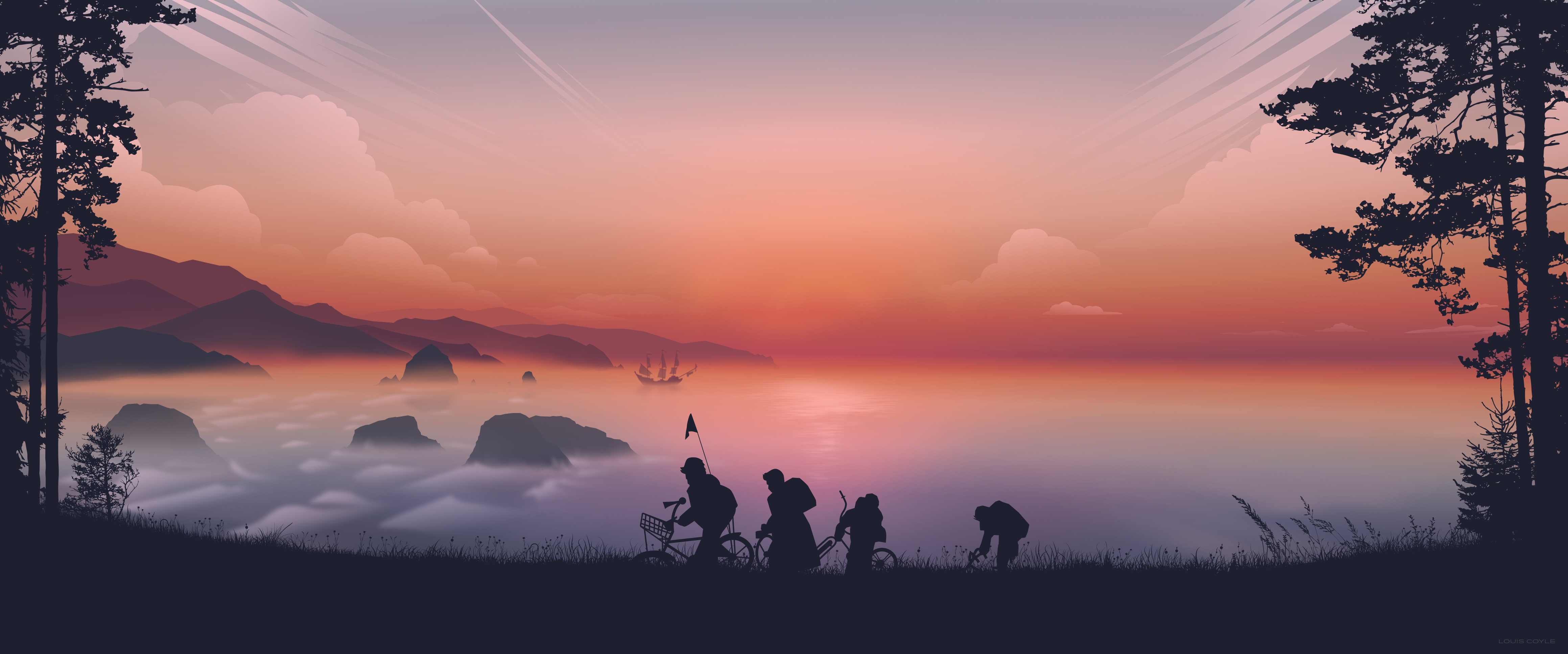 Goonies Evening Wallpaper