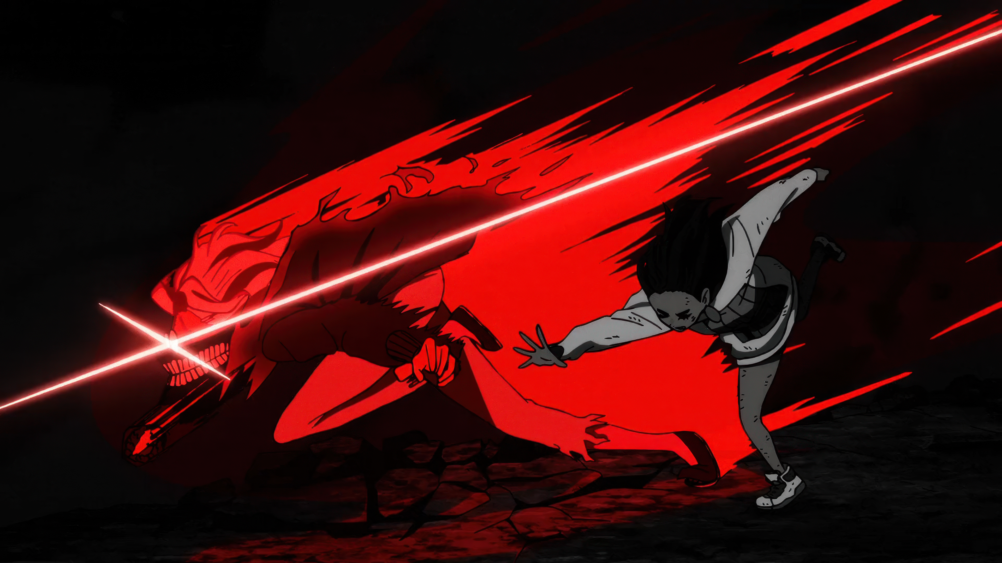 Ken Takakura Momo (Dandadan) Wallpaper