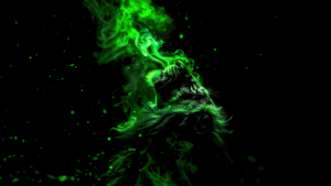 Lion Green aesthetic Wallpaper