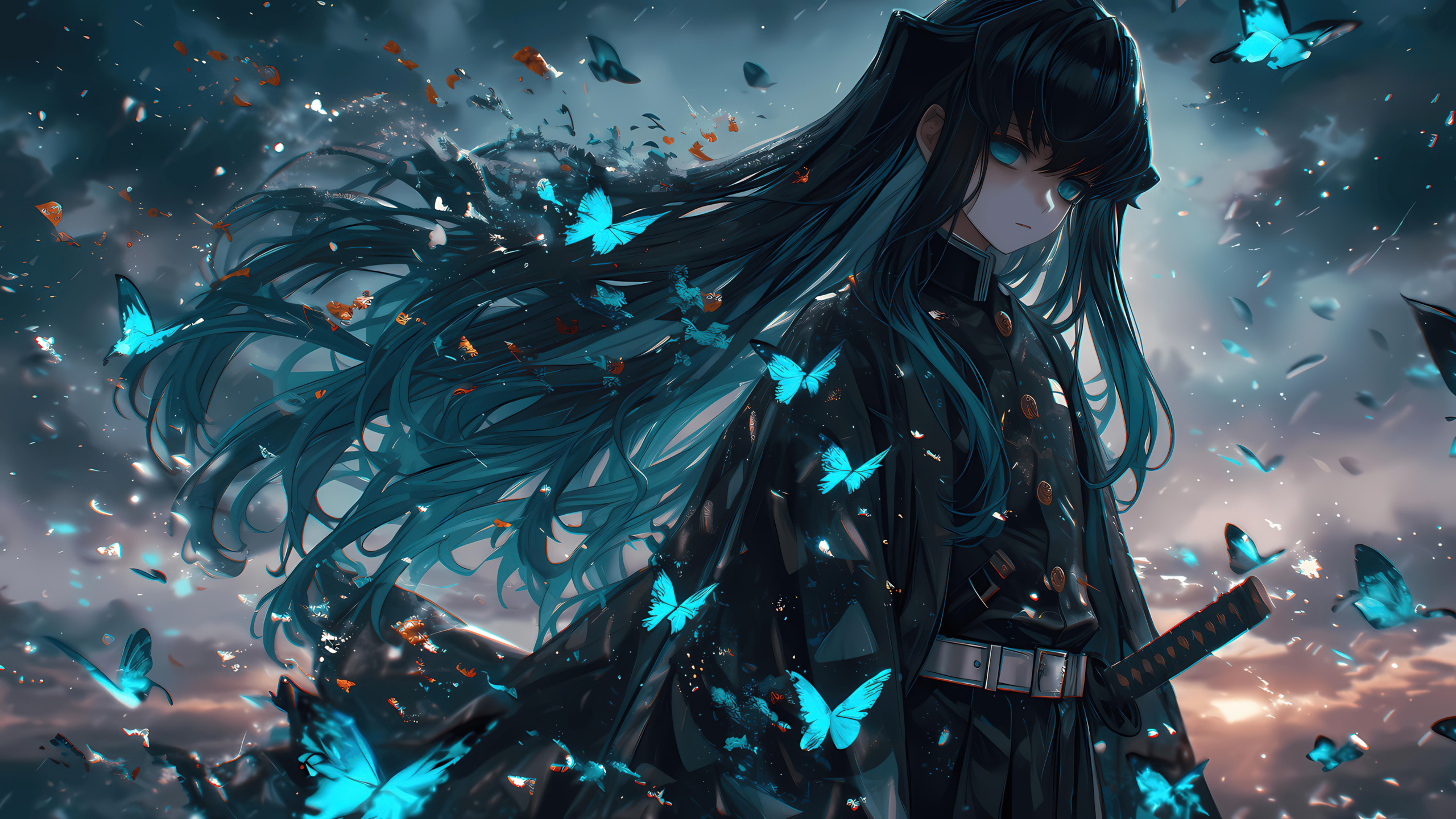 Muichiro Tokito Demon Slayer: Kimetsu no Yaiba Wallpaper