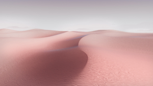 Sand Dunes Pink aesthetic Wallpaper