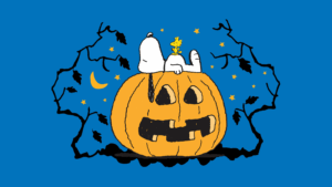Snoopy Halloween Pumpkin Wallpaper