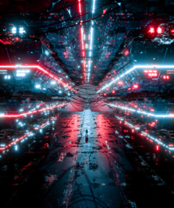 Alien Spaceship Wallpaper