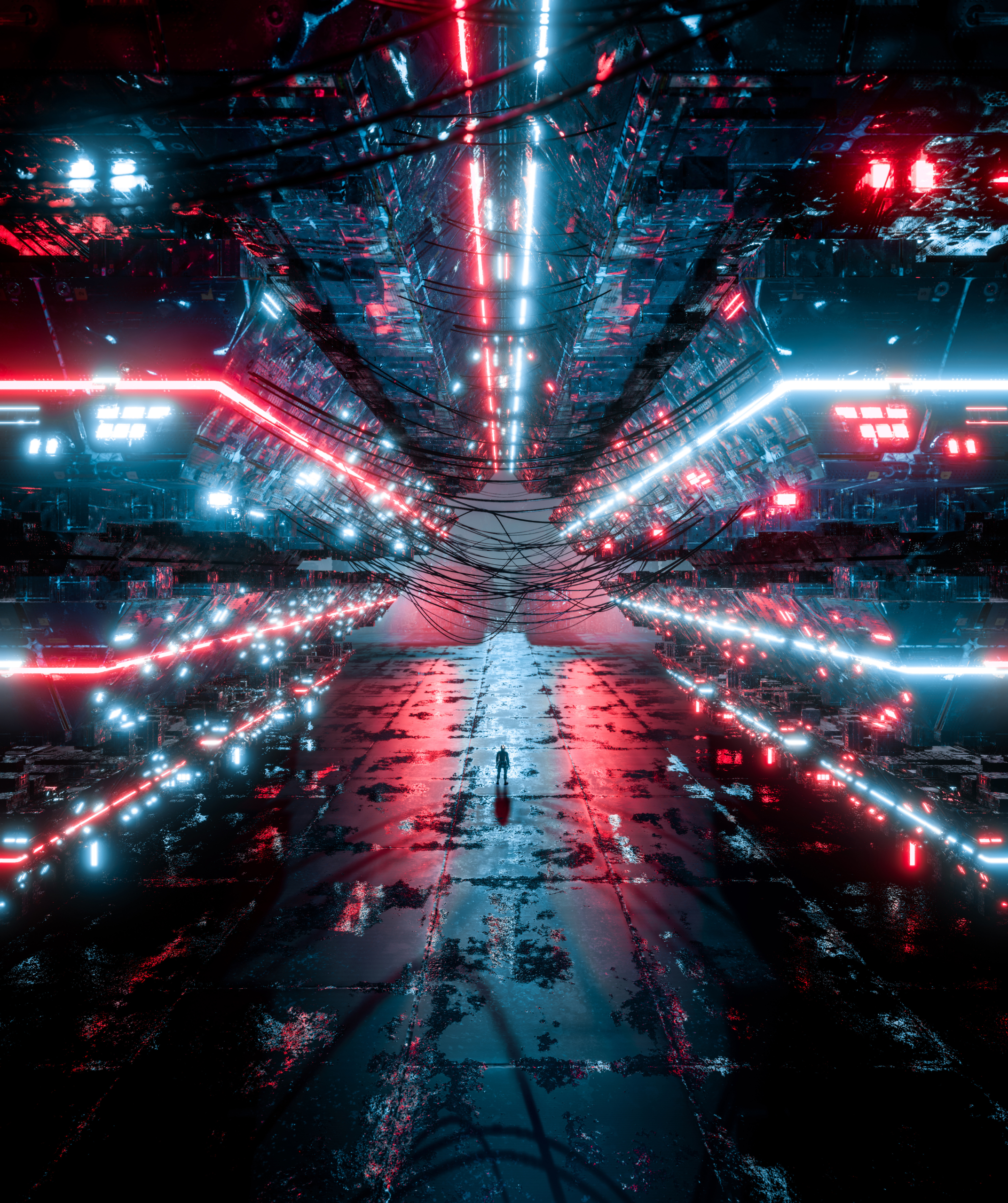 Alien Spaceship Wallpaper