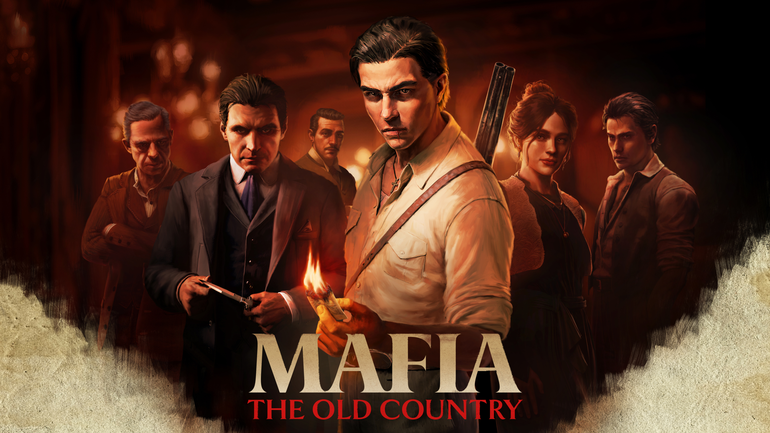 Mafia: The Old Country Key Art Wallpaper