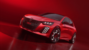Peugeot E-208 GTi 2025 Wallpaper