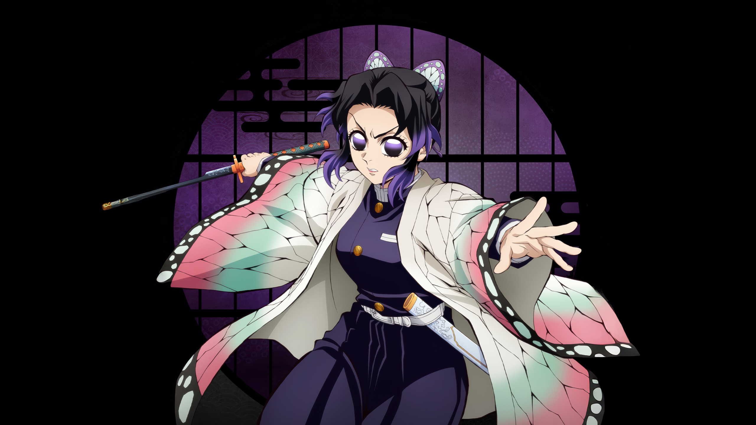 Shinobu Kocho – Infinity Castle 5K Wallpaper