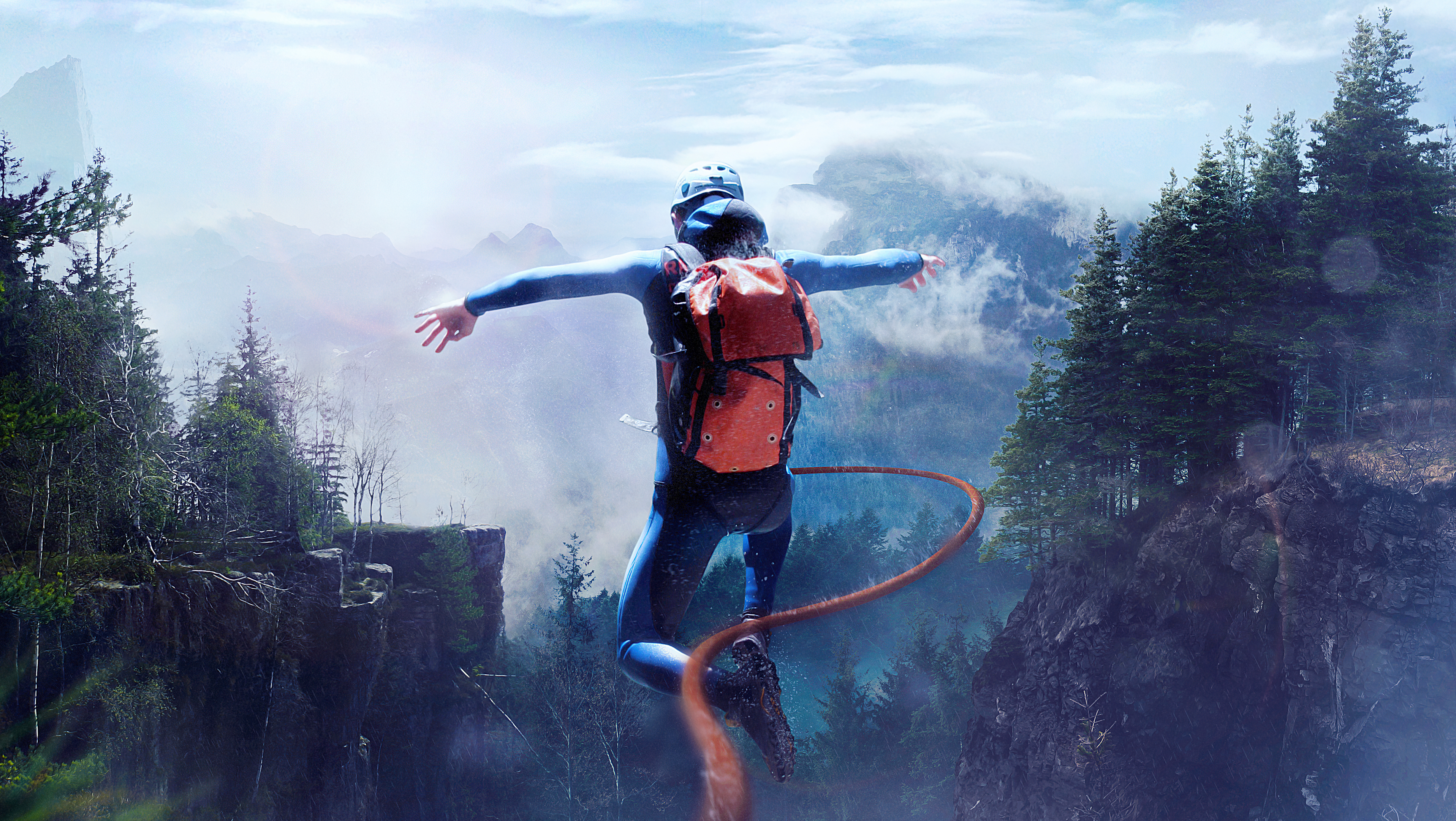 Canyoning Life Wallpaper