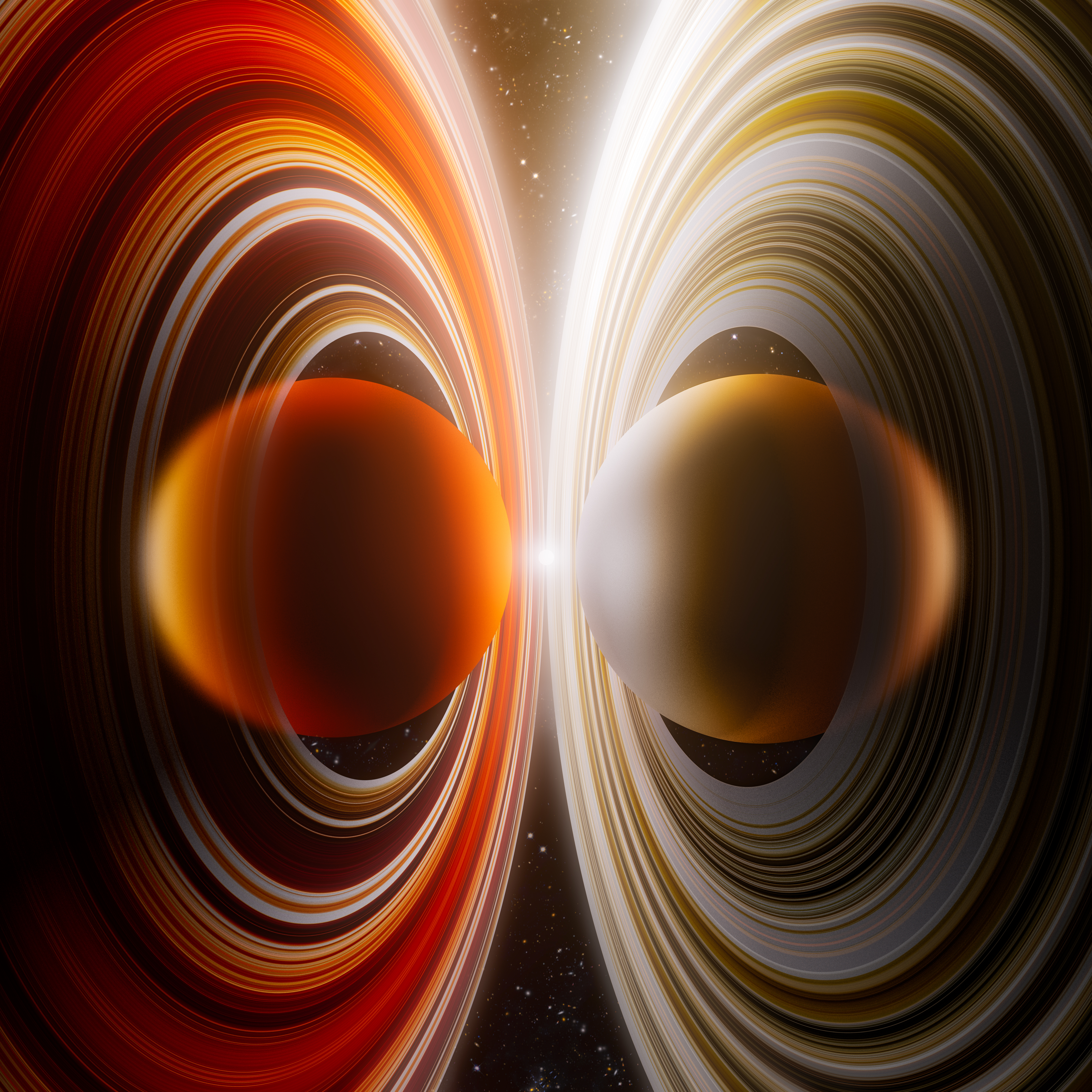 Cosmic Symmetry Wallpaper