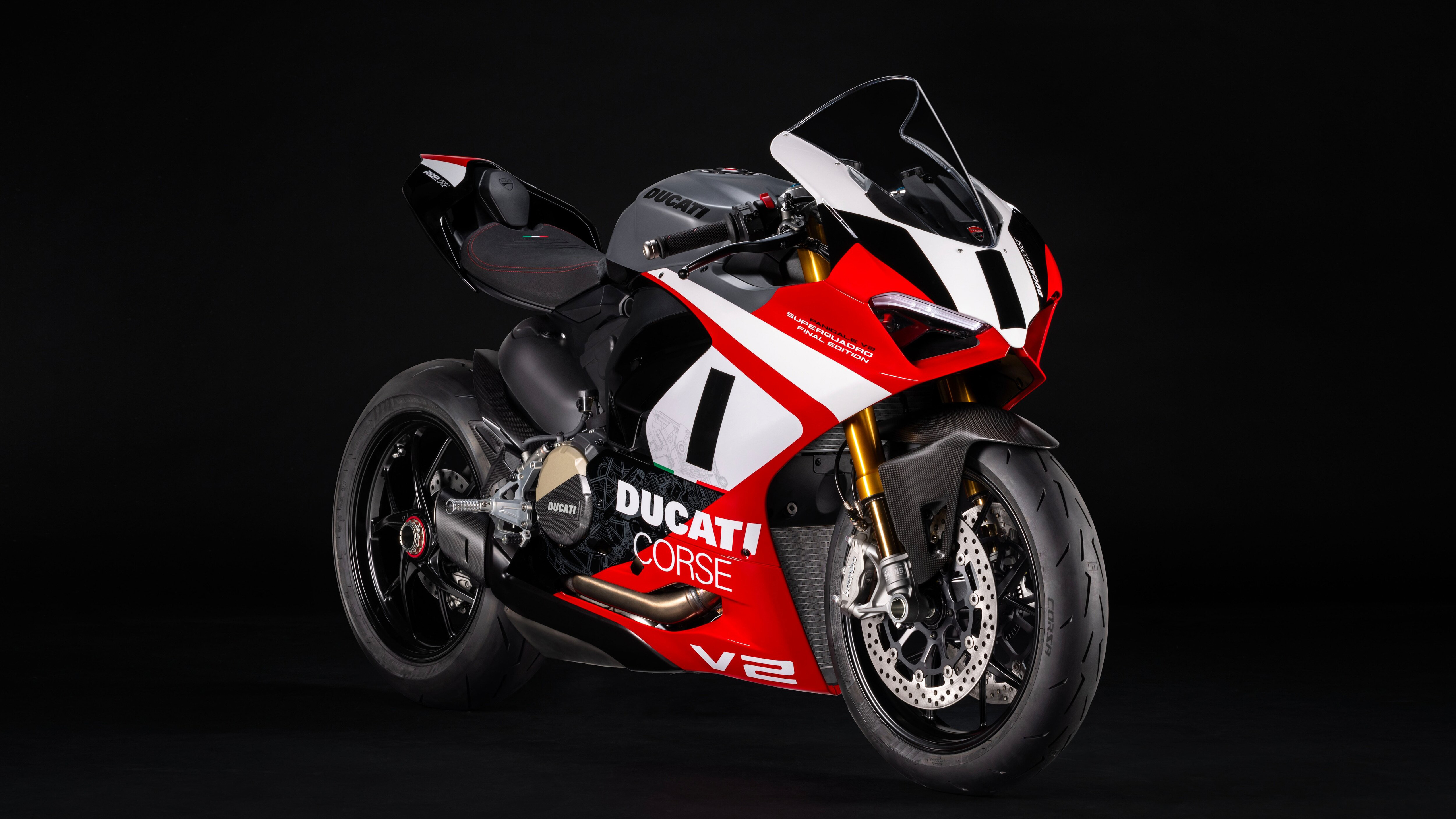 Ducati Panigale V2 Superquadro Final Edition Wallpaper