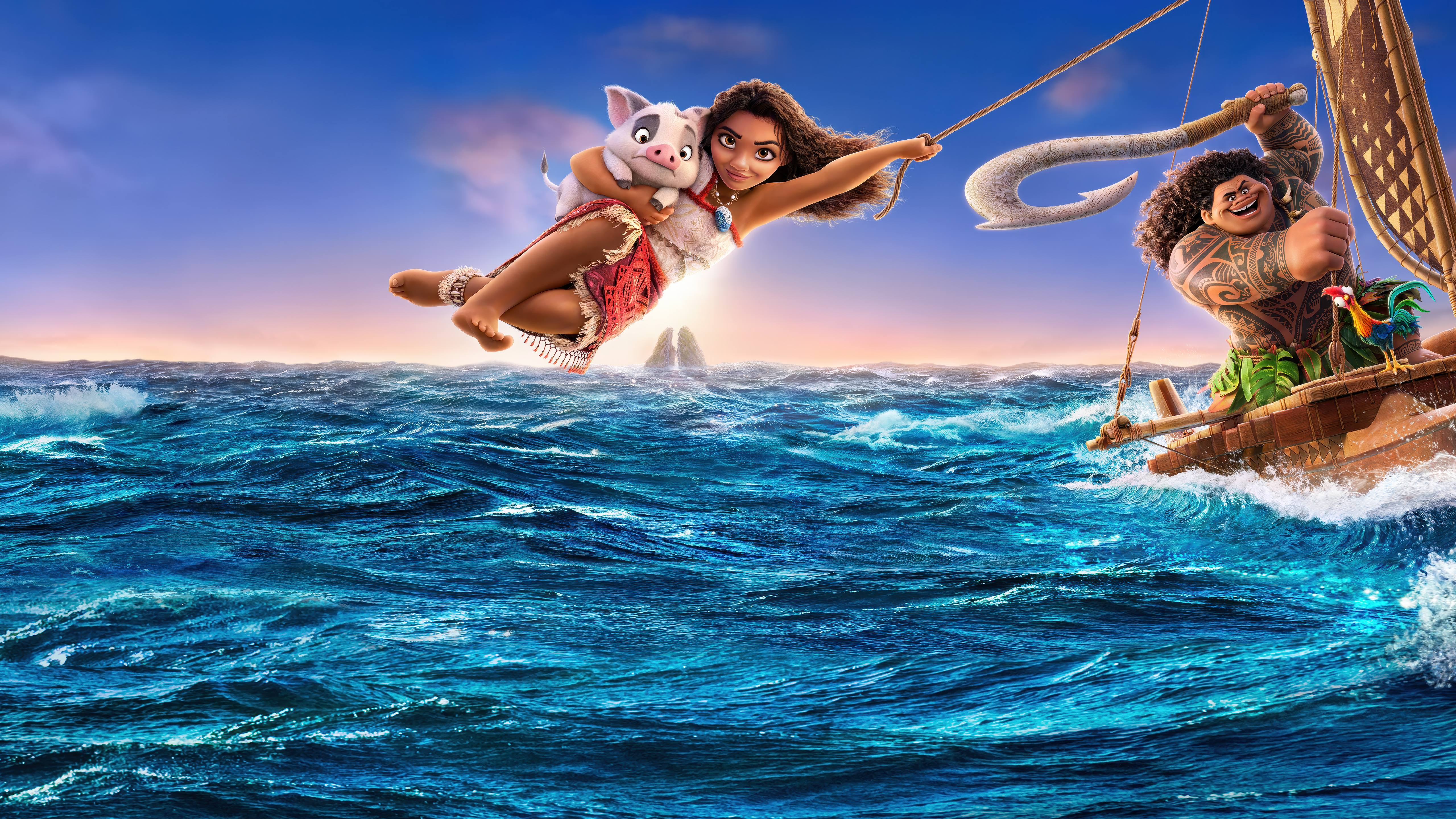 Moana 2 Poster Wallpaper