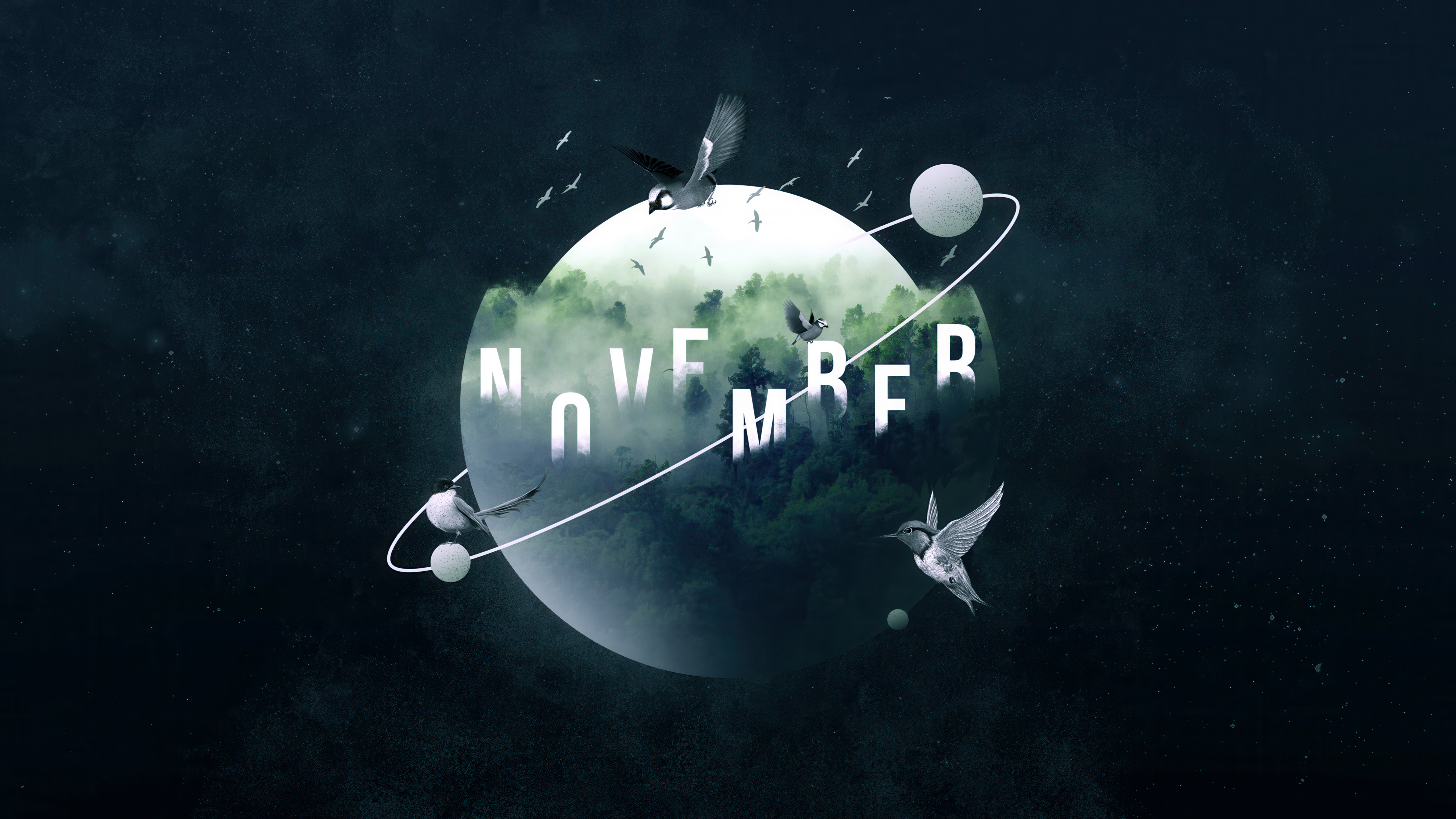 November 5K Wallpaper