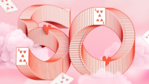 Solitaire 50th Anniversary Wallpaper