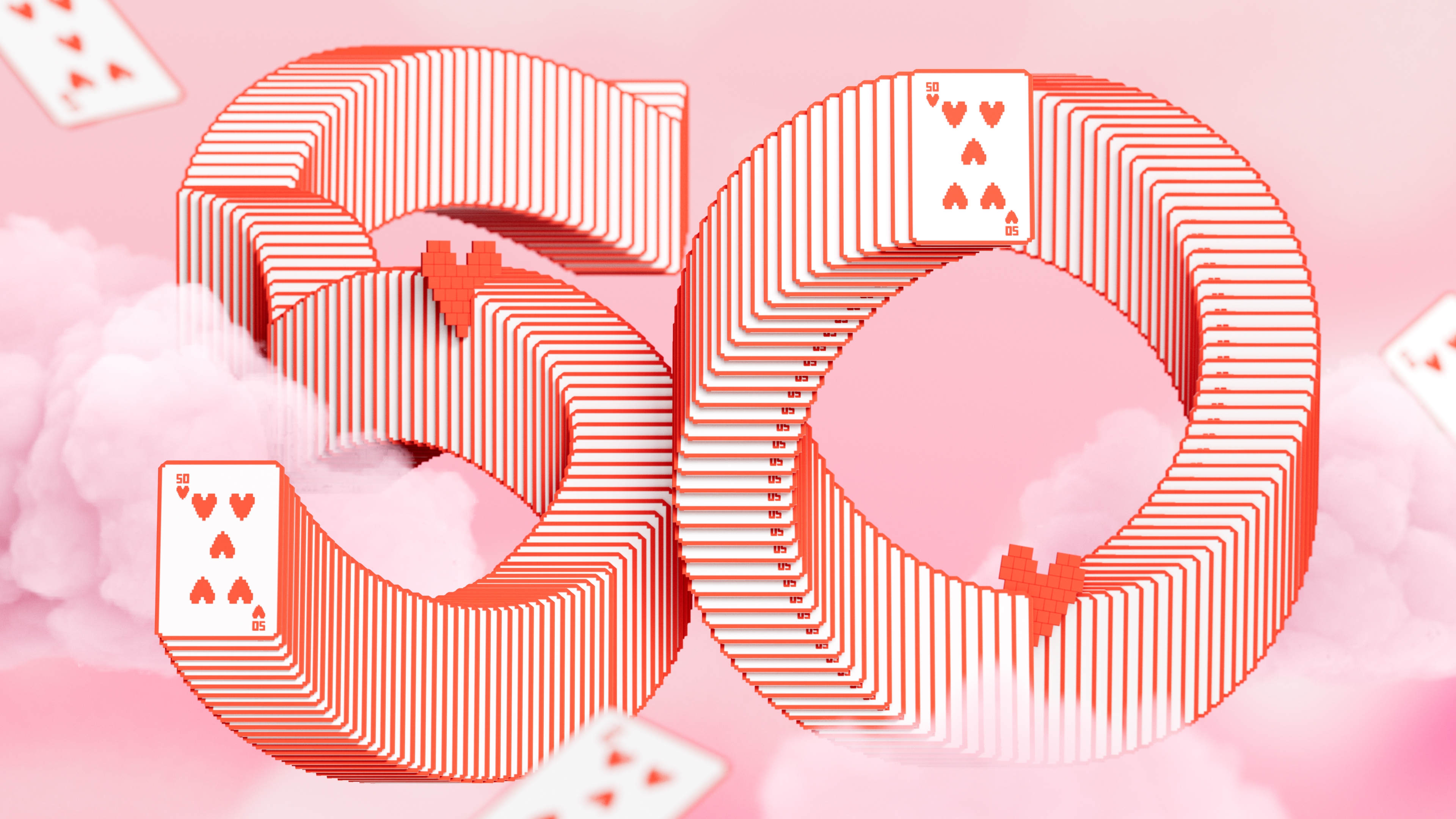 Solitaire 50th Anniversary Wallpaper