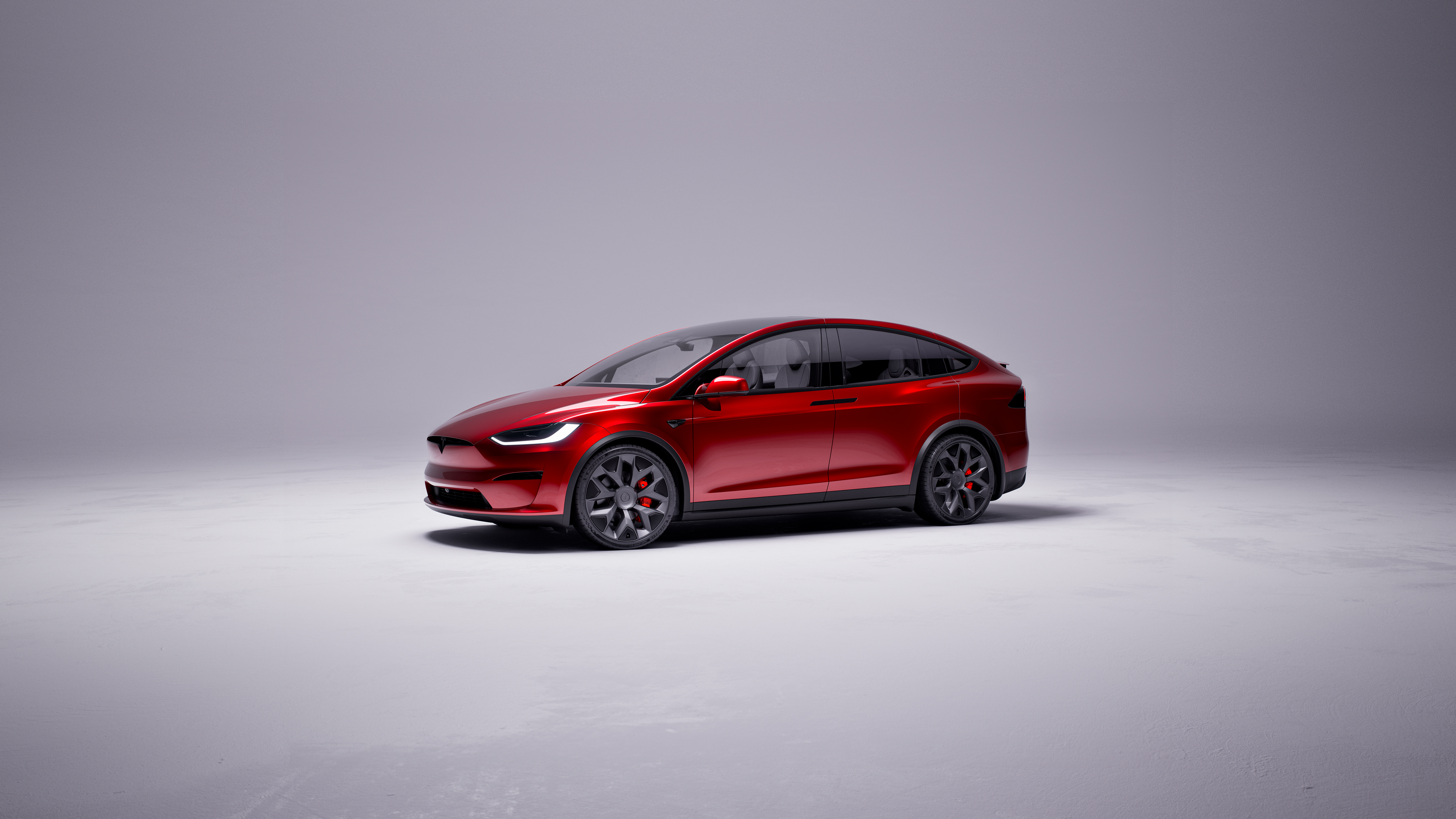 Tesla Model X Plaid 2025 Wallpaper