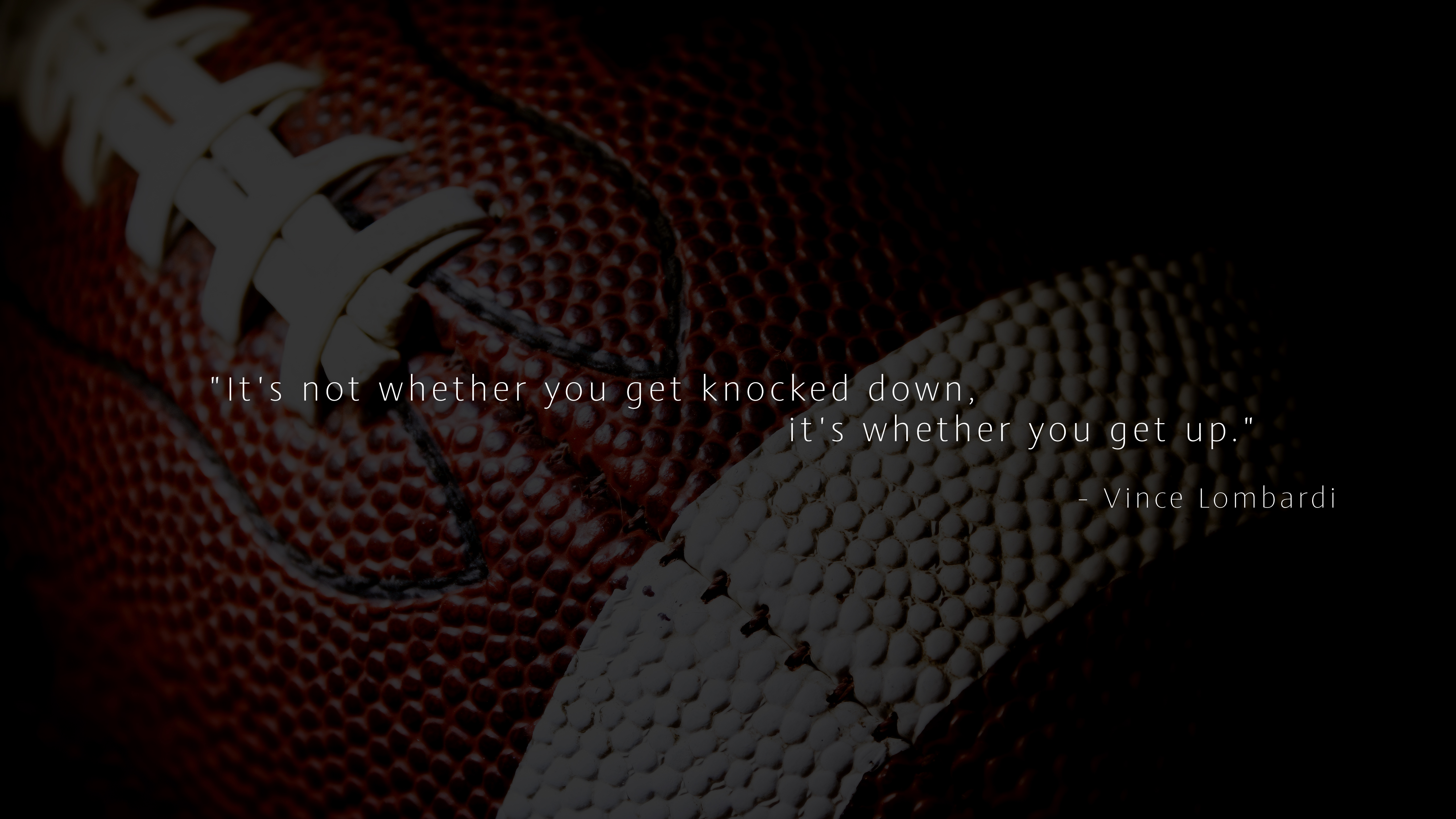 Vince Lombardi Popular quotes Wallpaper