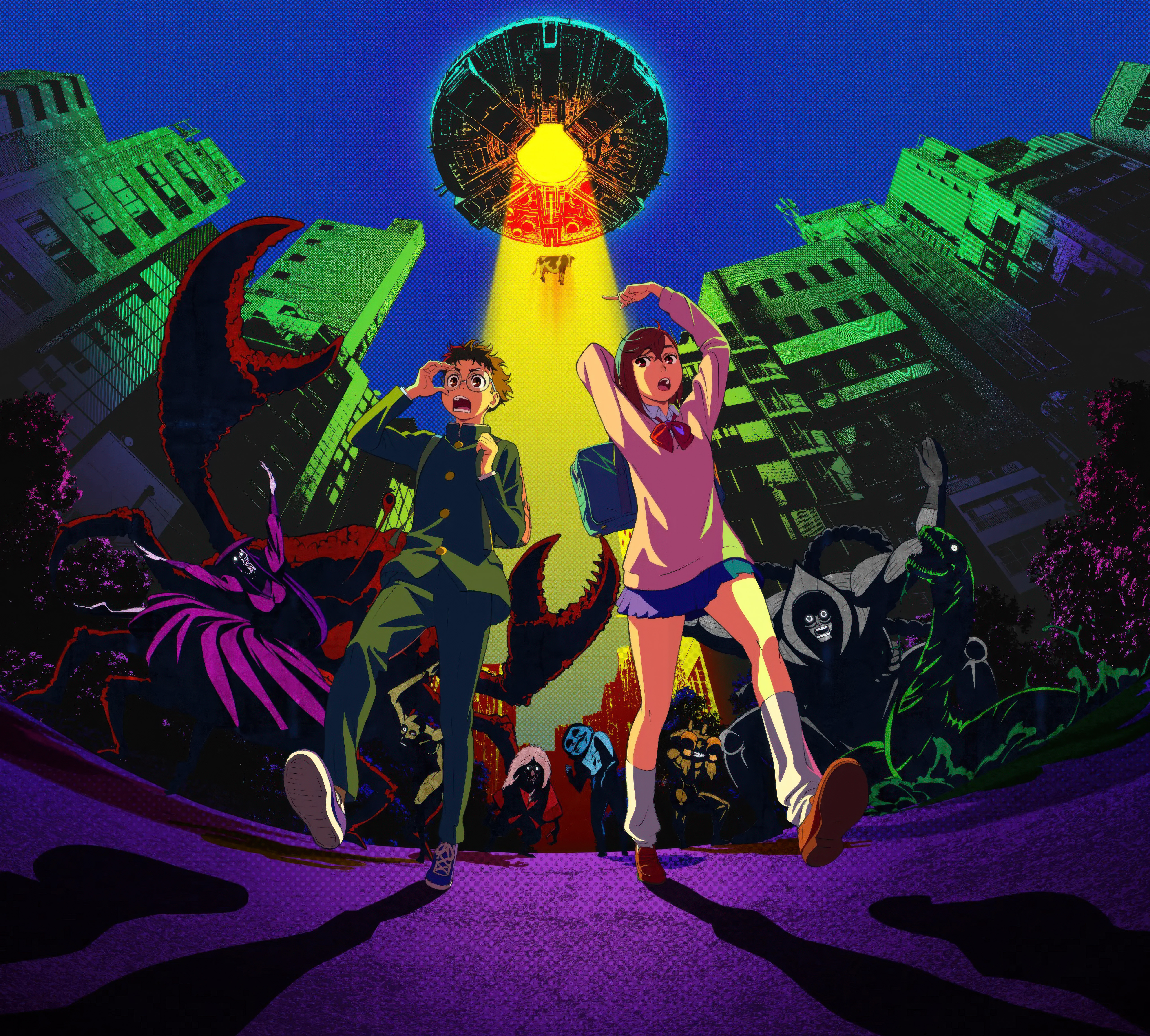 Dandadan Anime couple Wallpaper