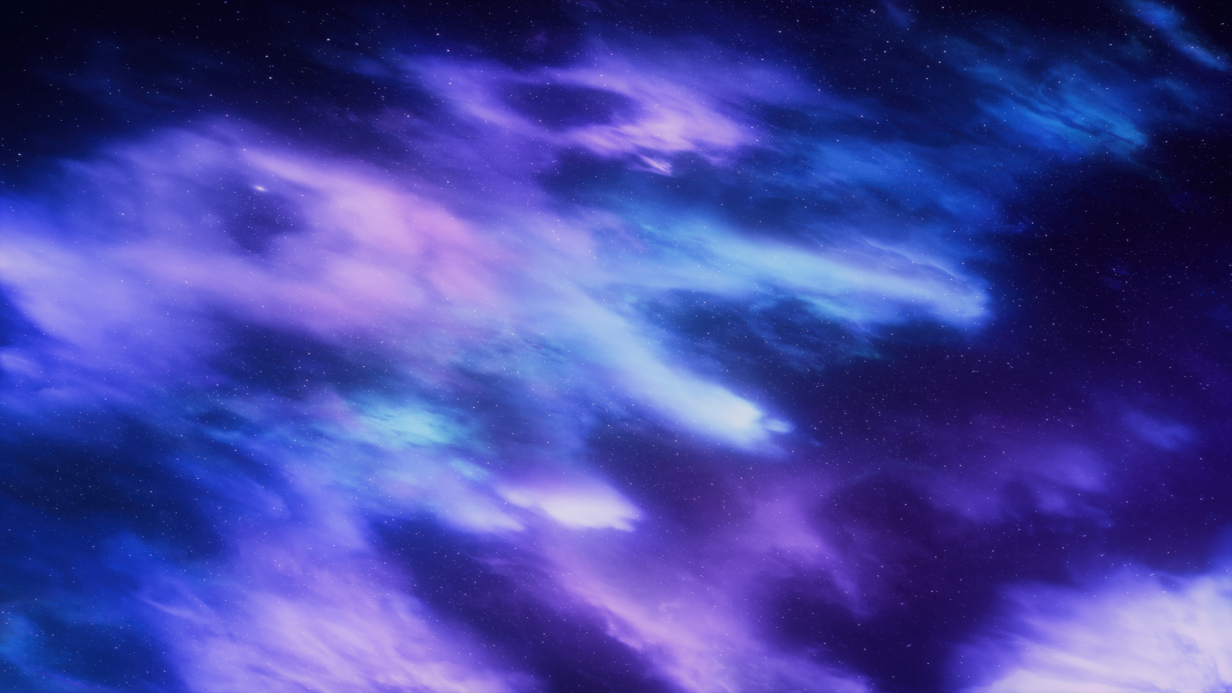 Deep space Clouds Wallpaper
