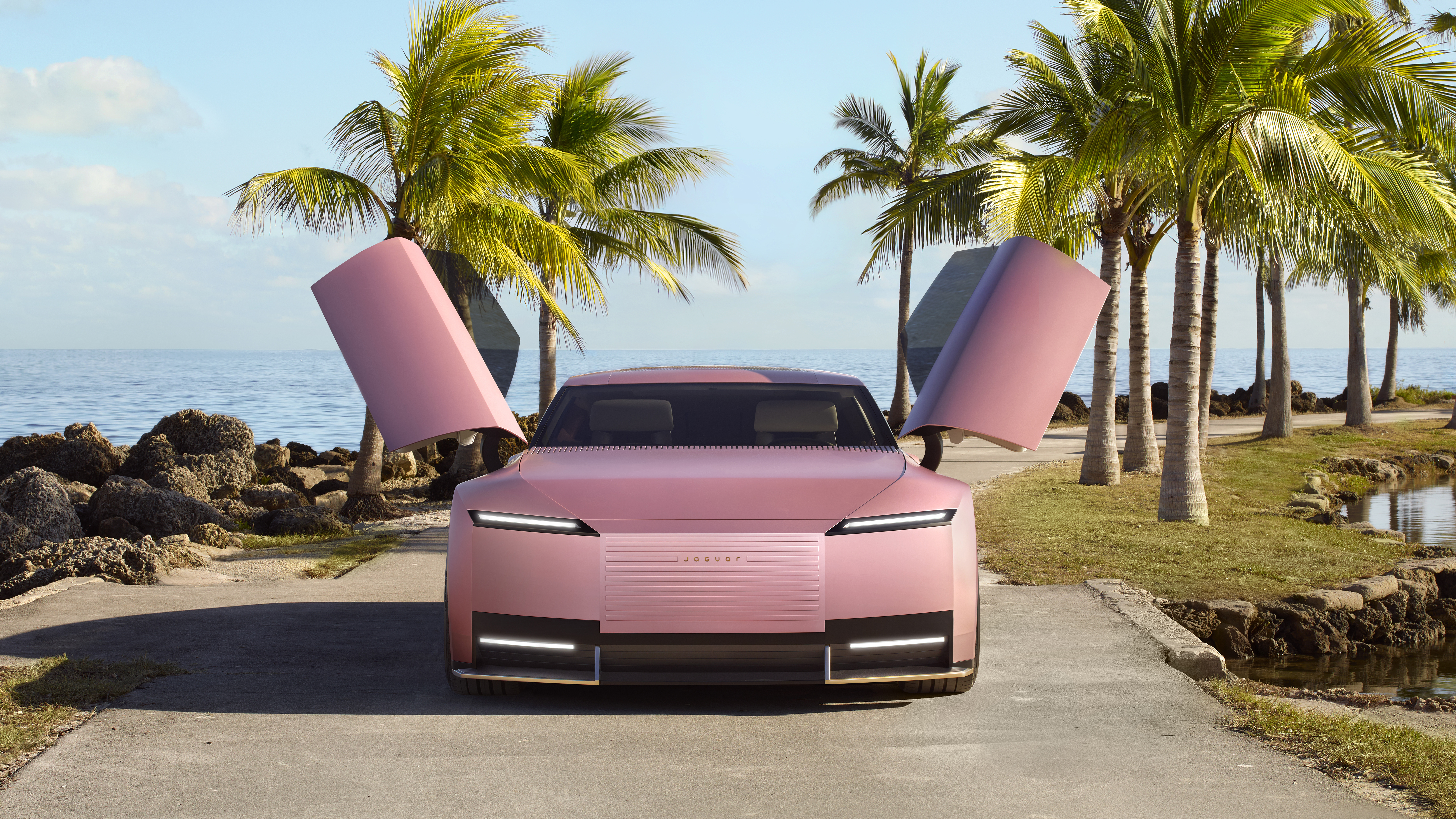 Jaguar Type 00 Futuristic Wallpaper