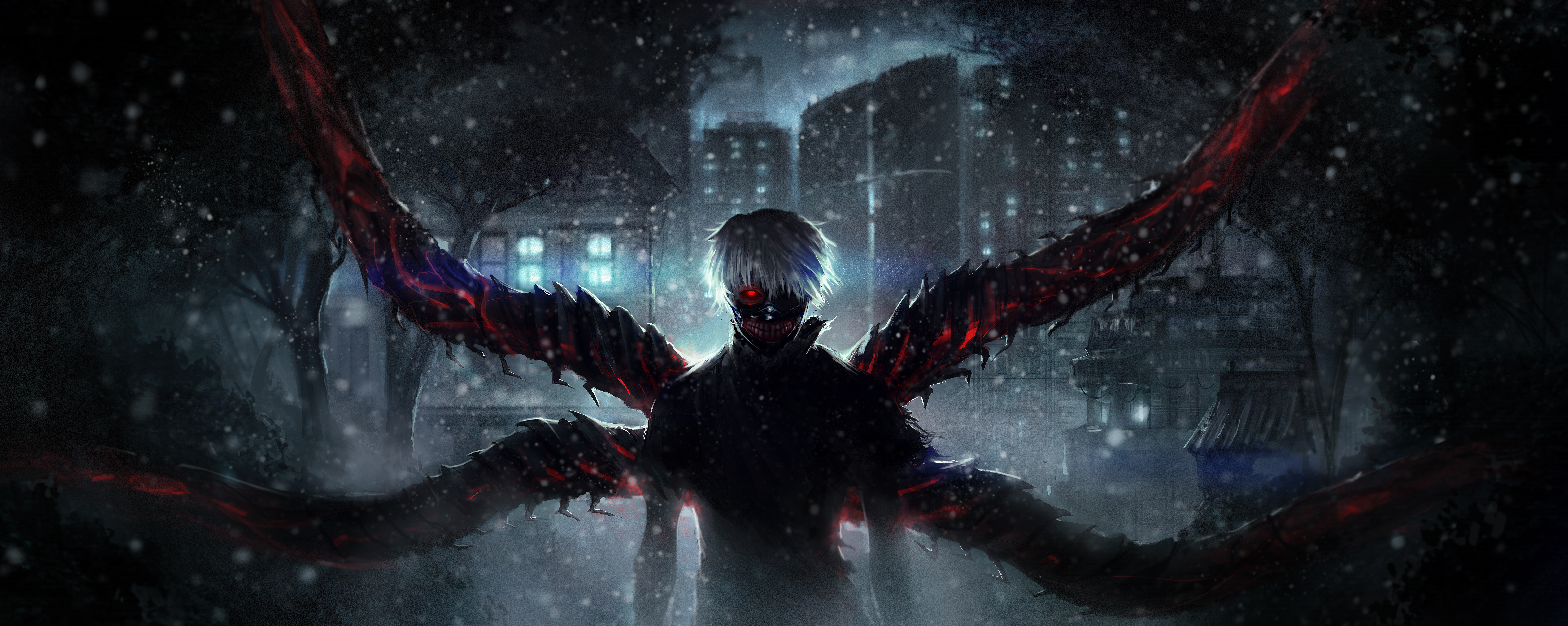 Ken Kaneki 8K Wallpaper