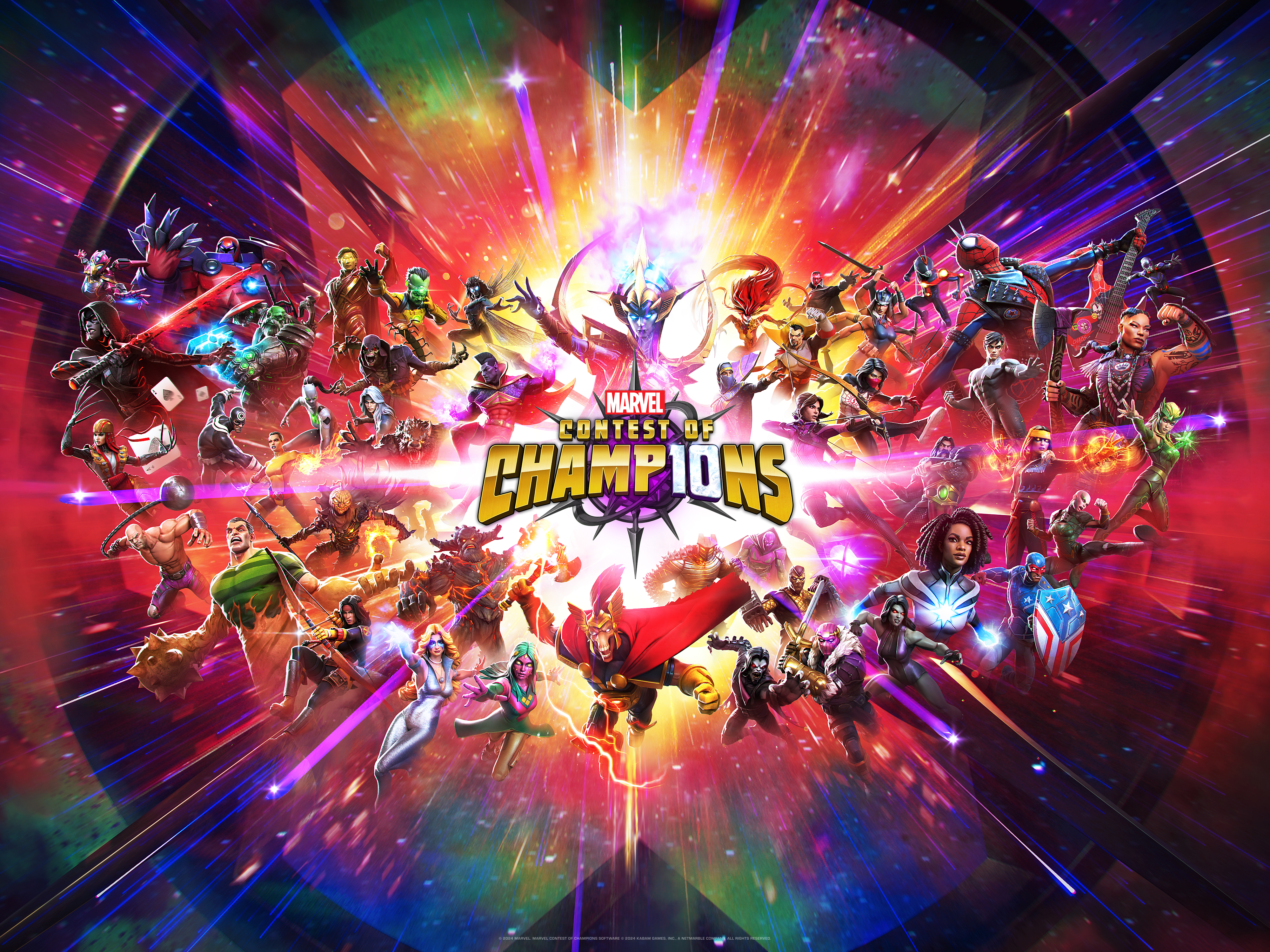 MARVEL Contest of Champions 10th Anniversary Wallpaper
