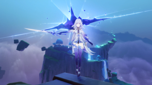 Skirk Blue aesthetic Wallpaper