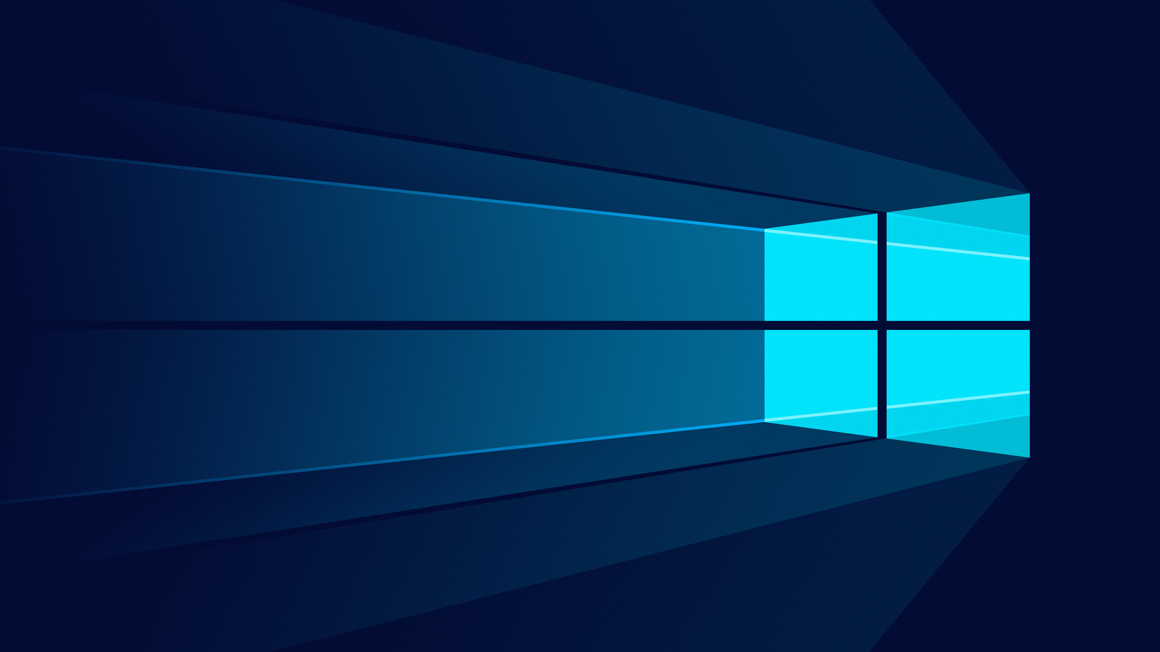 Windows 10 Minimalist Dark Theme Wallpaper