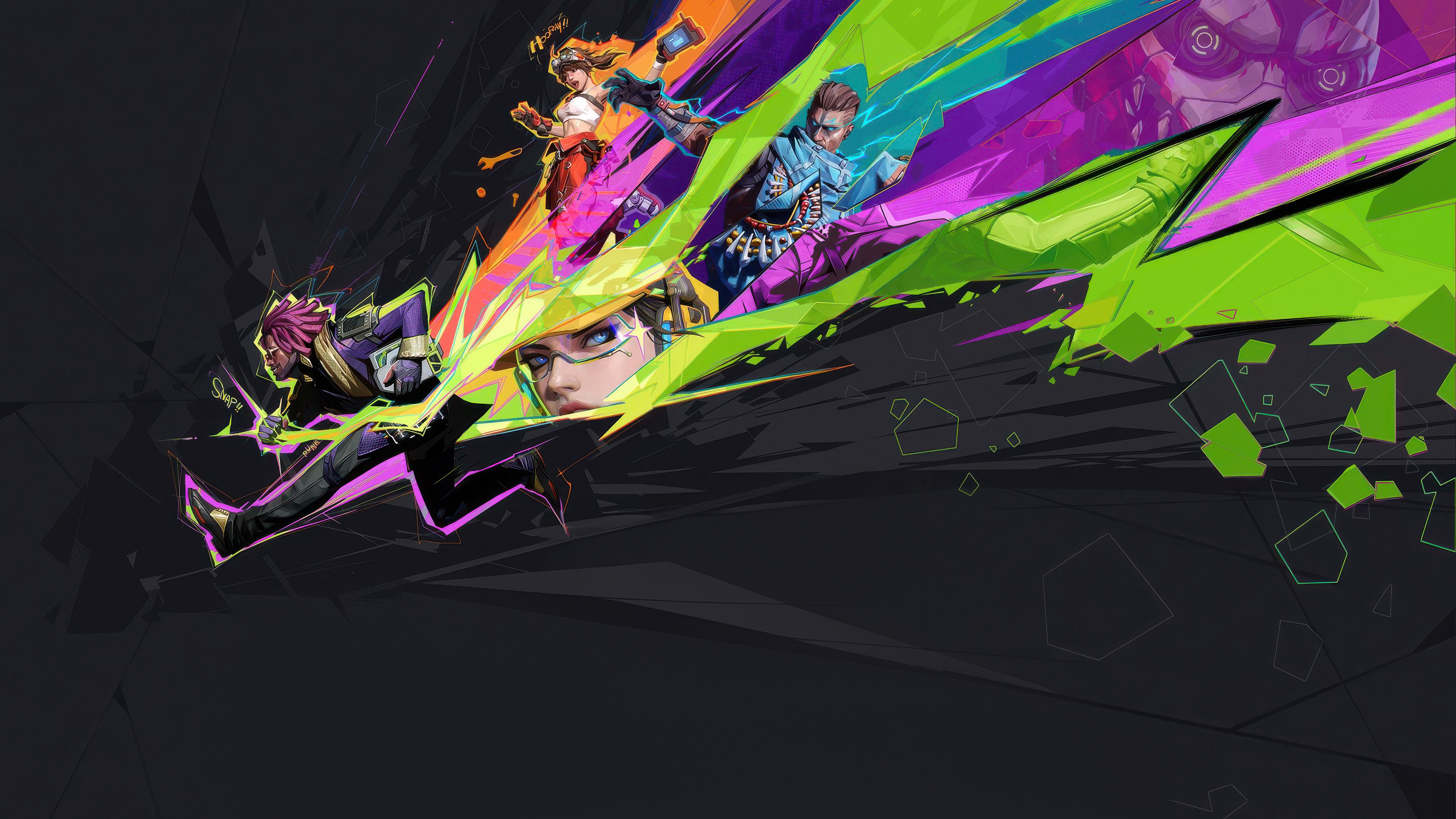 FragPunk Dark background Wallpaper