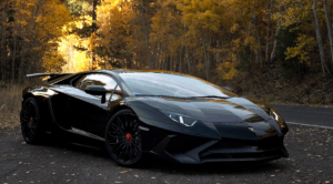 Lamborghini Aventador SV Black Darth Vader Wallpaper
