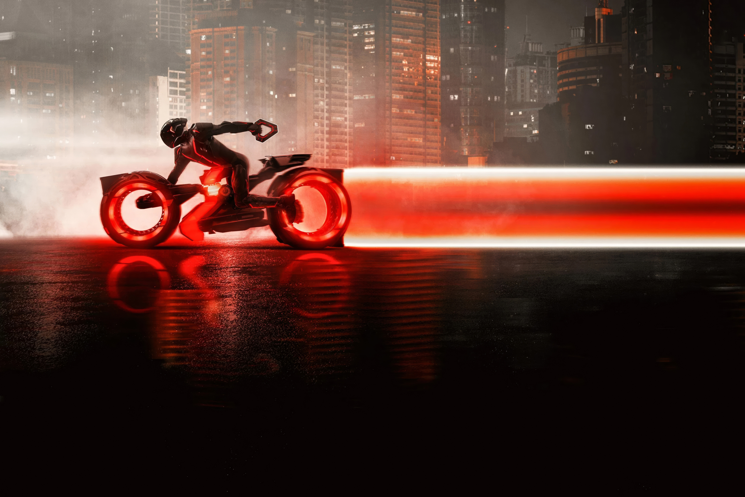 Tron: Ares Movie poster Wallpaper